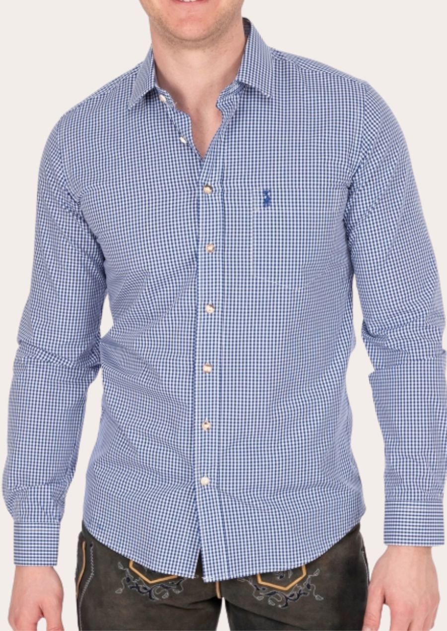 Modern Bavarian Shirt with Classic Festive Feel