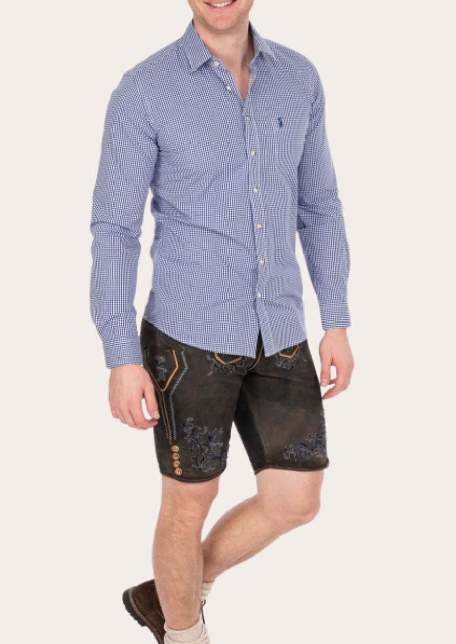 Modern Bavarian Shirt with Classic Festive Feel