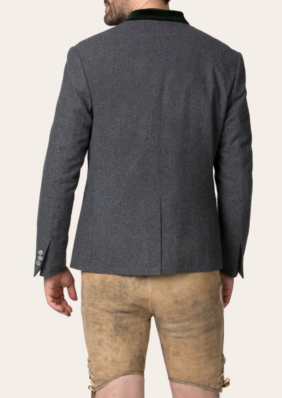 Authentic Traditional German Trachten Jacket, designed with timeless Bavarian craftsmanship and a tailored fit.