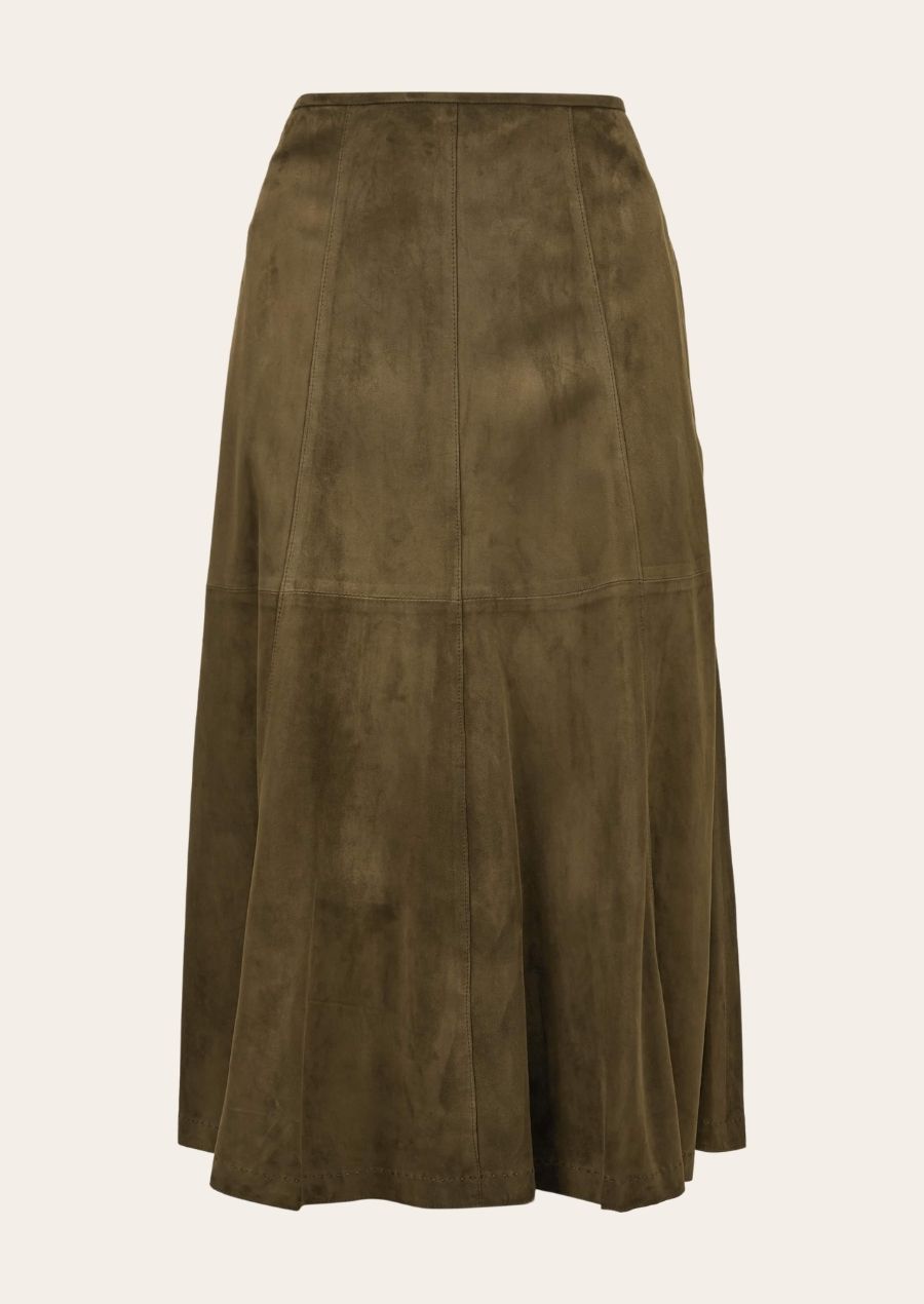 Wiesn Festival Women’s Lederhosen Skirt Elegant and Authentic