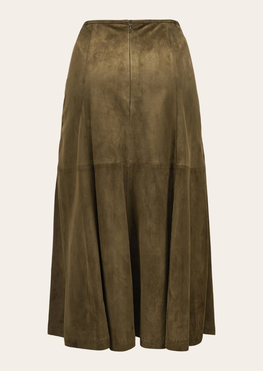 Wiesn Festival Women’s Lederhosen Skirt Elegant and Authentic