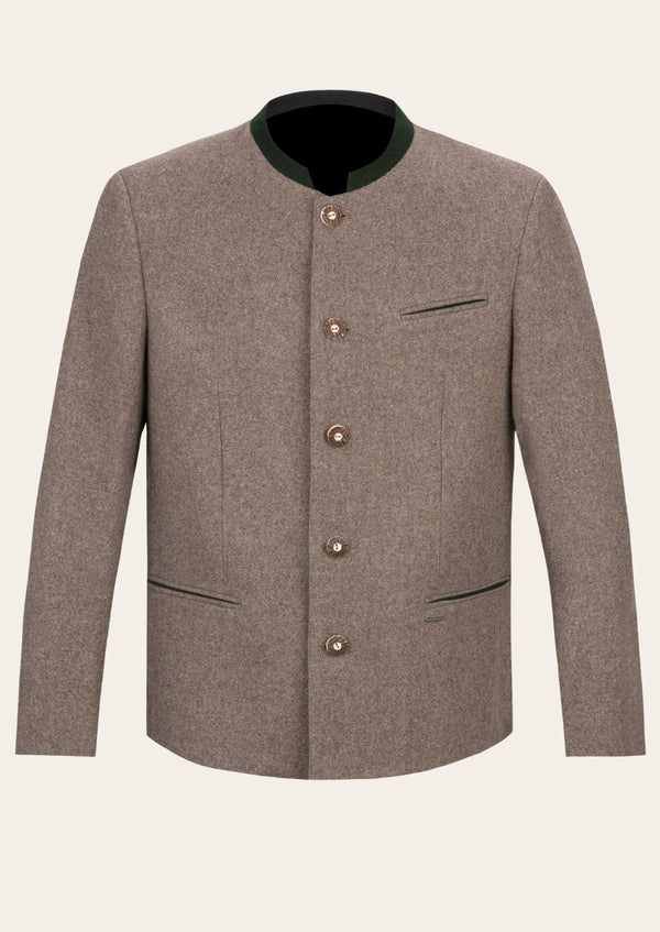 Bavarian Heritage Trachten Coat, crafted from premium wool with traditional embroidery for a classic look.