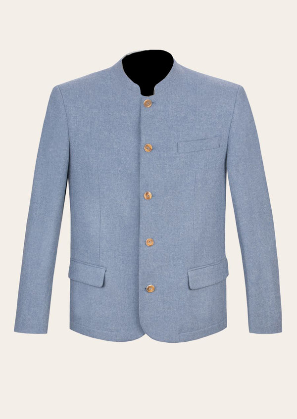 Heritage Stag Hunter Trachten jacket crafted from premium wool, featuring traditional Bavarian embroidery.