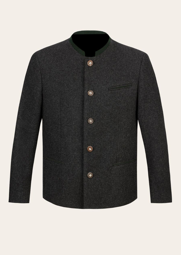Oktoberfest Classic Trachten Coat, crafted from premium wool with traditional Bavarian embroidery for a timeless look.