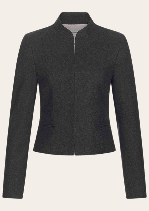 Royal Bavarian Oktoberfest Women’s Jacket with elegant embroidery and a tailored fit.