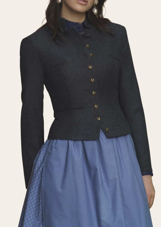 Authentic Alpine Blazer, a must-have for Oktoberfest and cultural celebrations.