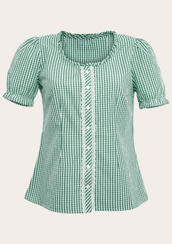 Timeless Bavarian Dirndl Blouse for Festival Charm