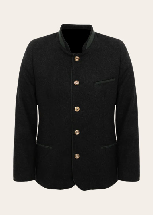 Traditional German Regal Trachten Coat crafted from premium wool, showcasing classic Bavarian elegance.