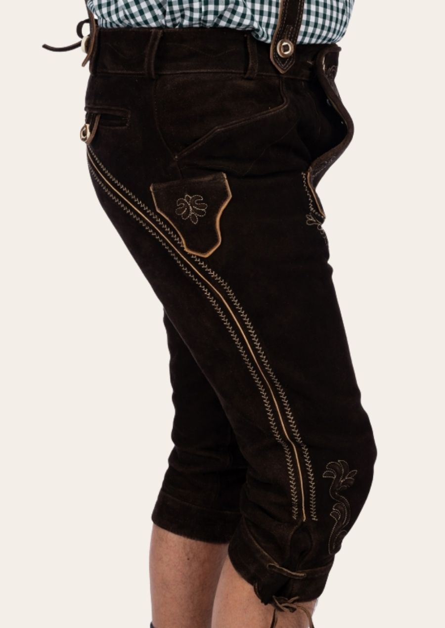 Timeless Bavarian Bundhosen, perfect for Oktoberfest celebrations and heritage-inspired outfits.